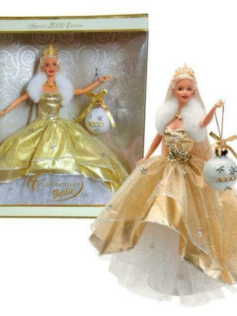 Rare celebration Barbie Special 2000 Edition! With Bonus Ornament- NEW IN BOX!